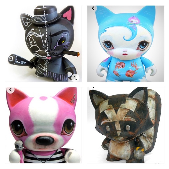 Trikky - Kidrobots  DIY MunnyWorld Trikky THE CAT - Picture 3 of 7